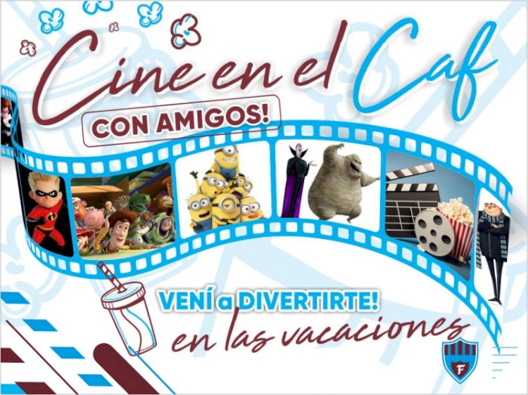 Cine como amigos en el CAF